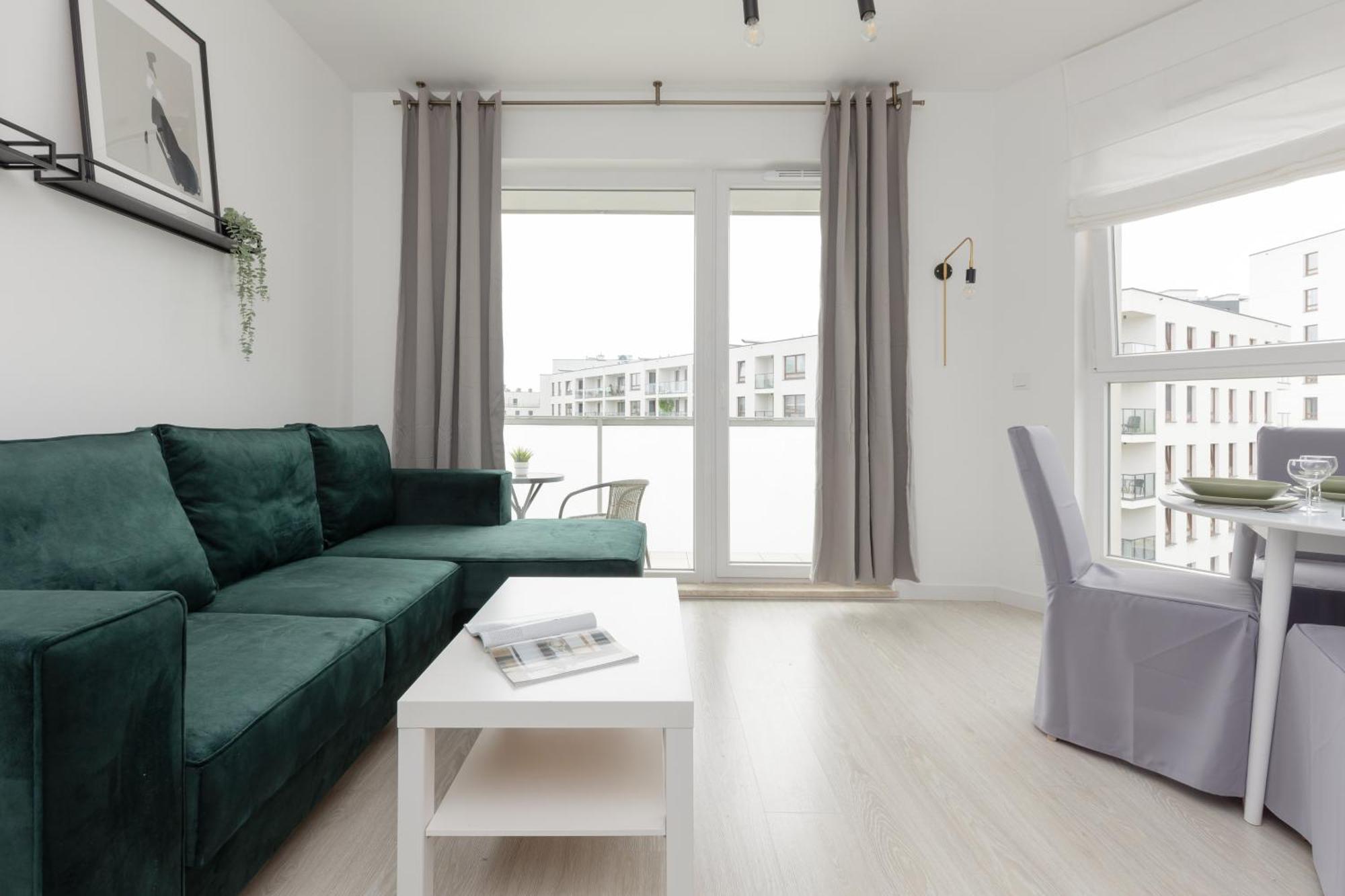 Metro Bielany Apartments By Noclegi Renters Варшава Экстерьер фото